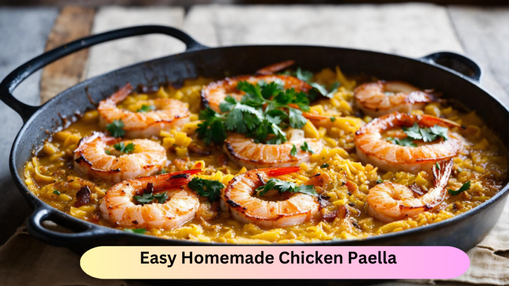 Easy Homemade Chicken Paella for Weeknight Dinners