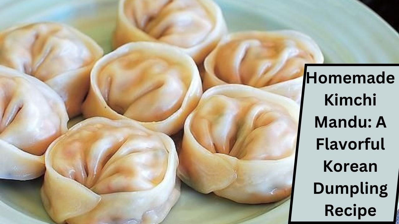 Homemade Kimchi Mandu A Flavorful Korean Dumpling Recipe