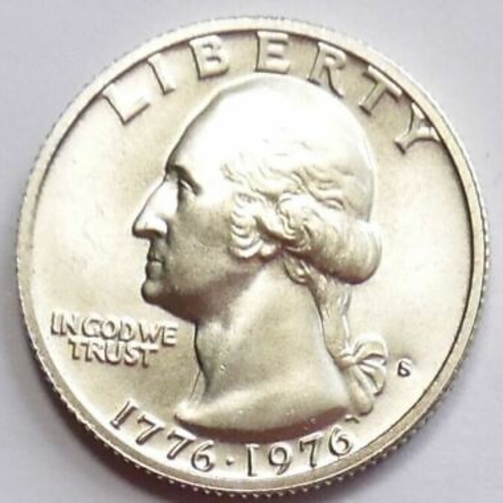 1976-S Silver Bicentennial Quarter