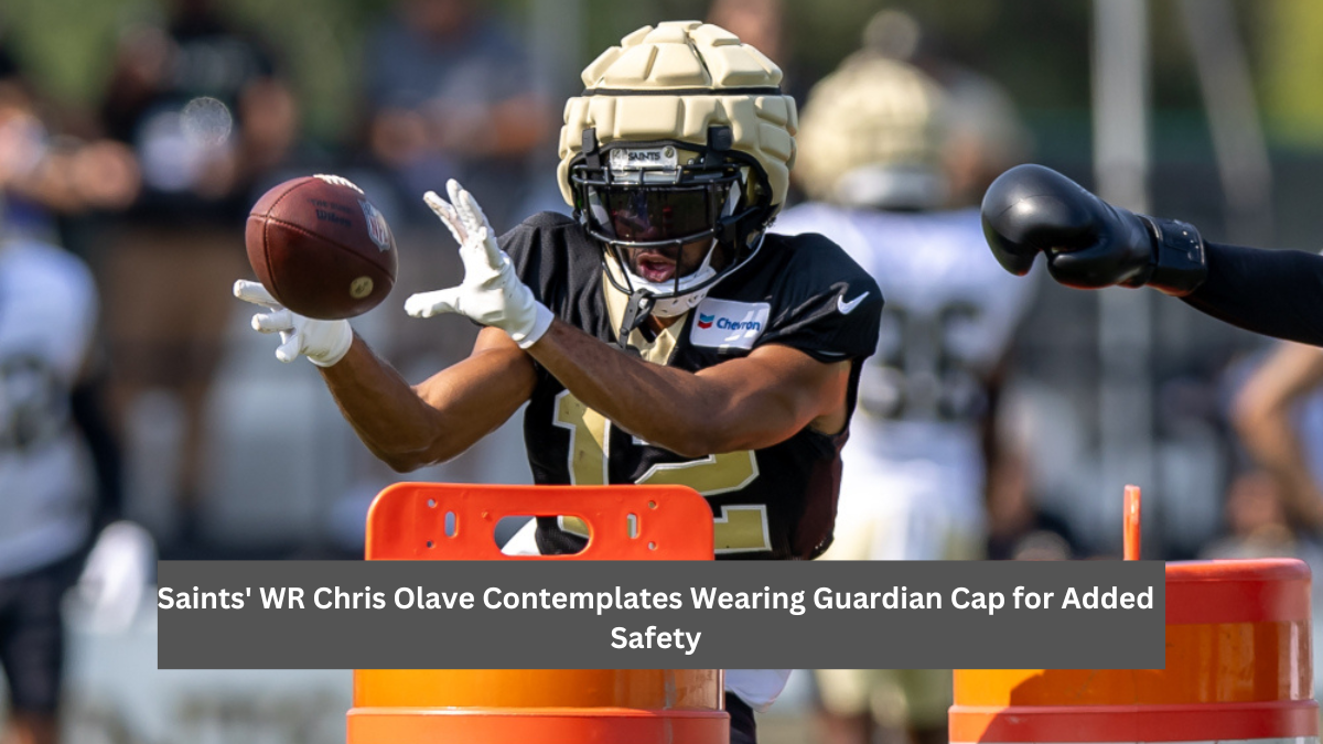 Saints' WR Chris Olave Contemplates Wearing Guardian Cap for Added Safety