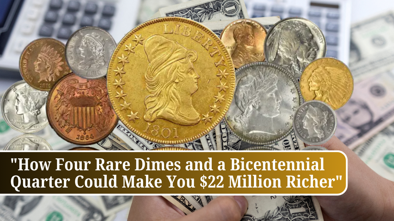 How Four Rare Dimes and a Bicentennial Quarter Could Make You $22 Million Richer