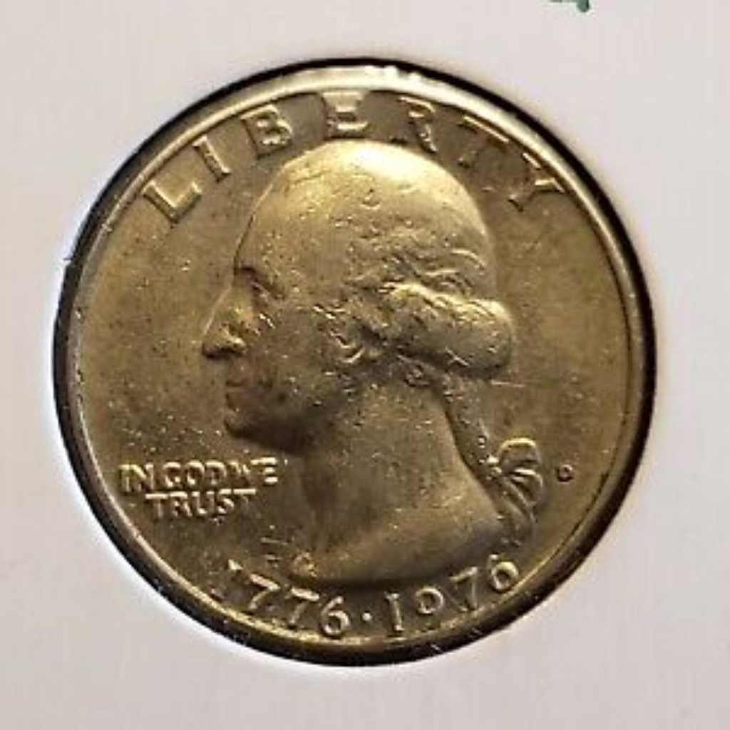 No Mint 1976 Mark Quarter